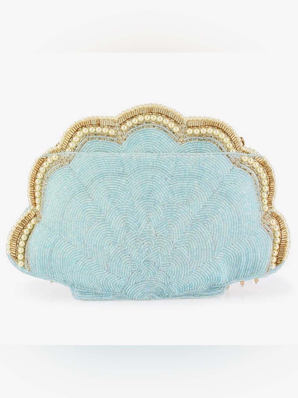Seaside Luxury Pearl and Beaded Shell Crossbody
Handbag - Picture 4 of 9